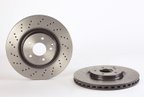 Brembo 09.A448.21 Disc Brake Rotor - Front - view 2