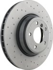 Brembo 09.A599.1X Disc Brake Rotor - Front - view 2