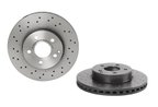 Brembo 09.A613.51 Disc Brake Rotor - Front - view 2