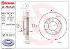 Brembo 09.A632.21 Disc Brake Rotor - Front - view 3