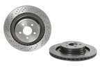 Brembo 09.A822.11 Disc Brake Rotor - Rear - view 2