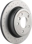 Brembo 09.B338.2X Disc Brake Rotor - Rear - view 2