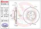 Brembo 09.B459.11 Disc Brake Rotor - Front - view 2