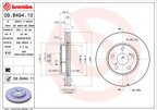 Brembo 09.B494.11 Disc Brake Rotor - Front - view 4