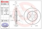 Brembo 09.B552.11 Disc Brake Rotor - Front - view 7