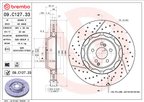 Brembo 09.C127.33 Disc Brake Rotor - Front - view 6