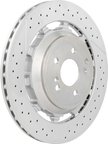 Brembo 09.C128.33 Disc Brake Rotor - Rear - view 2