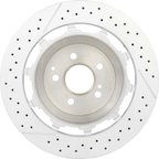 Brembo 09.C128.33 Disc Brake Rotor - Rear - view 5