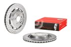 Brembo 09.C128.33 Disc Brake Rotor - Rear - view 1