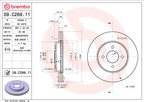 Brembo 09.C269.11 Disc Brake Rotor - Front - view 6