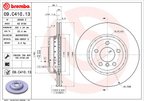 Brembo 09.C410.13 Disc Brake Rotor - Front - view 7