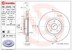Brembo 09.C542.11 Disc Brake Rotor - Front - view 7