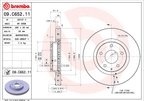 Brembo 09.C652.11 Disc Brake Rotor - Front - view 7