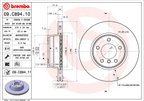 Brembo 09.C894.11 Disc Brake Rotor - Front - view 7
