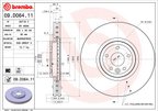 Brembo 09.D064.11 Disc Brake Rotor - Front - view 7