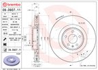 Brembo 09.D937.11 Disc Brake Rotor - Front or Front Right - view 6