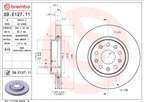 Brembo 09.E127.11 Disc Brake Rotor - Front - view 6