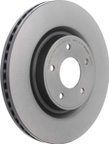 Brembo 09.E235.11 Disc Brake Rotor - Front - view 2