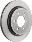 Brembo 09.E293.11 Disc Brake Rotor - Rear - view 2