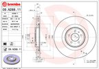 Brembo 09.N288.11 Disc Brake Rotor - Front - view 6