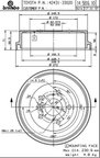 Brembo 14.5816.10 Brake Drum - Rear - view 3