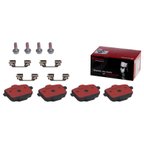 Brembo P06101N Disc Brake Pad Set - Rear - view 1