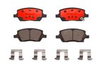 Brembo P10035N Disc Brake Pad Set - Rear - view 1