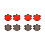 Brembo P10067N Disc Brake Pad Set - Rear - view 6