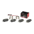 Brembo P10071N Disc Brake Pad Set - Rear - view 7