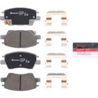 Brembo P10073N Disc Brake Pad Set - Front - view 3