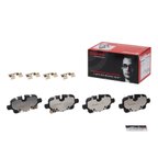 Brembo P10083N Disc Brake Pad Set - Rear - view 1