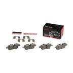 Brembo P10083N Disc Brake Pad Set - Rear - view 3