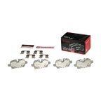 Brembo P10083N Disc Brake Pad Set - Rear - view 6