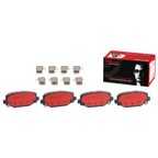 Brembo P11032N Disc Brake Pad Set - Rear - view 6