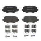 Brembo P23177 Disc Brake Pad Set - Rear - view 2