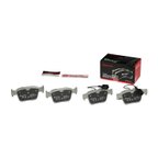 Brembo P23180N Disc Brake Pad Set - Rear - view 3