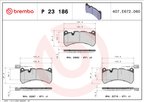 Brembo P23186 Disc Brake Pad Set - Front - view 4
