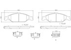 Brembo P24082N Disc Brake Pad Set - Front - view 4