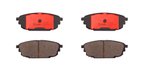 Brembo P24142N Disc Brake Pad Set - Rear - view 2