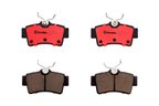 Brembo P24155N Disc Brake Pad Set - Rear - view 1