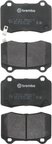 Brembo P30074 Disc Brake Pad Set - Rear - view 7