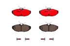 Brembo P36013N Disc Brake Pad Set - Rear - view 2