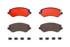 Brembo P37007N Disc Brake Pad Set - Front - view 3