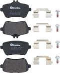 Brembo P50103 Disc Brake Pad Set - Rear - view 6