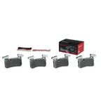 Brembo P50110N Disc Brake Pad Set - Rear - view 4