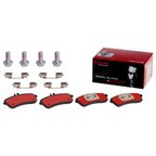 Brembo P50132N Disc Brake Pad Set - Rear - view 1