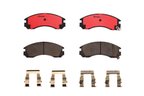 Brembo P54017N Disc Brake Pad Set - Front - view 2