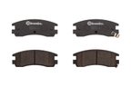 Brembo P59027N Disc Brake Pad Set - Rear - view 3