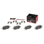 Brembo P59090N Disc Brake Pad Set - Rear - view 5