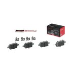 Brembo P59095N Disc Brake Pad Set - Rear - view 5